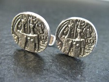 Manschettenknöpfe silber 830 gebraucht kaufen  Deutschland