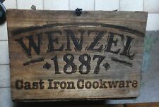 Vintage wenzel 1887 for sale  Carbondale