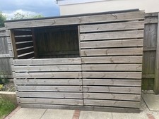 Wooden wheelie bin for sale  SWINDON
