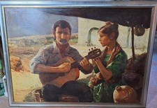 Dipinto olio tela usato  Napoli
