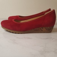 Gabor womens red for sale  HIGH WYCOMBE