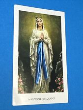 Madonna lourdes santino usato  Bari