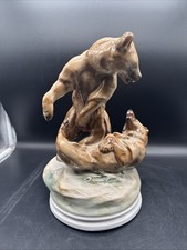 Porzellan figur kämpfende gebraucht kaufen  Berlin