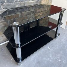 Glass stand black for sale  LONDON