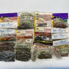 Lote com 28 tubos de pesca para robalo, muitas marcas e tamanhos, iscas de pesca FRETE RÁPIDO! comprar usado  Enviando para Brazil