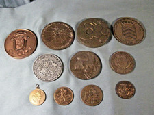 Lot médailles bronze d'occasion  Saverdun