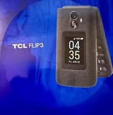 Smart flip telefone TCL Alcatel Flip 3 16GB desbloqueado 4G caixa aberta comprar usado  Enviando para Brazil