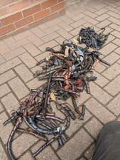 Leather grips antique for sale  SOUTHAM