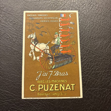 Cpa postcard publicitaire d'occasion  Craponne
