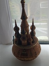Turned wooden musical for sale  EXMOUTH