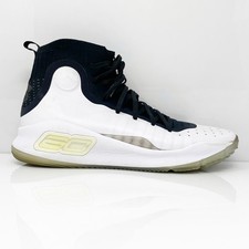 Tênis de basquete Under Armour masculino Curry 4 1298306-007 branco tamanho 13 comprar usado  Enviando para Brazil