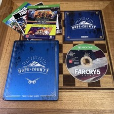 Far Cry 5 Xbox One jogo Hope County Steelbook com manual e trilha sonora completa comprar usado  Enviando para Brazil