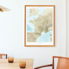 Carte murale d'occasion  Dijon