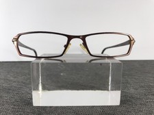 Óculos Silhoutte SA 800 autêntico 51-16-135 marrom flexível C764, usado comprar usado  Enviando para Brazil