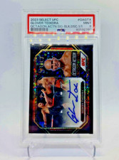 UFC 2023 "GLOVER TEIXEIRA" Black Disco Auto 1/1 PSA 9 Prizm Select Signature comprar usado  Enviando para Brazil