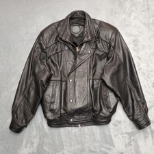 Vintage pelle jacket d'occasion  Expédié en Belgium