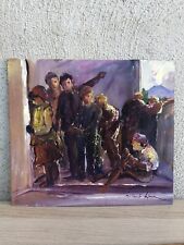 Quadro vintage figure usato  Calvizzano
