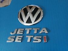 Emblemas de letras Volkswagen Jetta SE 2011-2015 TSI com logotipo traseiro VW usado pelo fabricante de equipamento original comprar usado  Enviando para Brazil