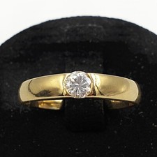 Anello solitario fede usato  Terni