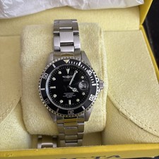 Invicta Pro Diver relógio de quartzo 200m aço inoxidável mostrador preto masculino caixa de data comprar usado  Enviando para Brazil
