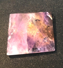Pedra de cura pirâmide energética cristal quartzo ametista roxa natural 28,4 mm comprar usado  Enviando para Brazil