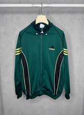 Jaqueta masculina vintage ADIDAS 90’S verde com zíper comprar usado  Enviando para Brazil