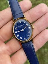 Orologio Watch Jean Perrer Geneve Manu Lapis Blu Swiss Vintage Rare, usado comprar usado  Enviando para Brazil