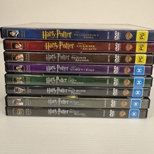 DVD Harry Potter The Complete Movie Collection 1-8 conjunto de filmes região 4 comprar usado  Enviando para Brazil