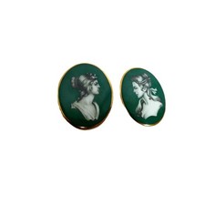 Limoges cameo tile for sale  Westbury