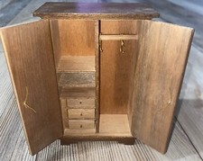 Miniatures wooden armoire for sale  USA