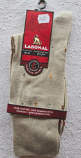 Paire chaussettes beige d'occasion  Courville-sur-Eure