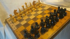 Vintage wooden chess for sale  GAINSBOROUGH