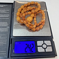 Vintage amber beads for sale  RICKMANSWORTH