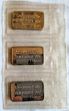 Silberbarren degussa folie gebraucht kaufen  Rheinfelden (Baden)