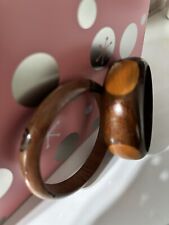 Wood bangle bracelet for sale  San Juan