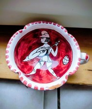 Ceramika, zastawa do kawy/herbaty ORVIETO, majolika, ręcznie zdobiona, używany na sprzedaż Ceramika, zastawa do kawy/herbaty ORVIETO, majolika, ręcznie zdobiona, używany na sprzedaż  PL