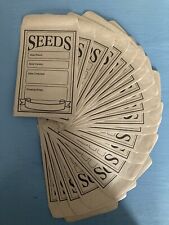 Seed envelopes 120x for sale  SPALDING
