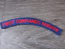 First commando brigade for sale  LEEDS