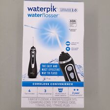 Aparelhos dentais Waterpik fio dental sem fio Advanced 2.0 preto WP-582CD comprar usado  Enviando para Brazil