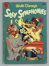 Dell Giant Silly Symphonies #4 GD+ 2.5 1954 baixo grau comprar usado  Enviando para Brazil