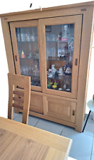 Vitrine chêne massifet d'occasion  Bron
