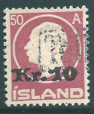 Iceland 1921 10kr for sale  VERWOOD