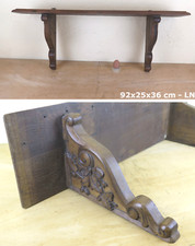 Mensola legno massello usato  Torino