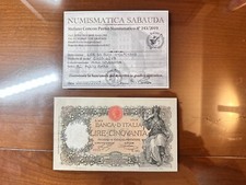 Banconota regno italia usato  Rivoli