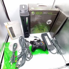 Console Microsoft Xbox 360 Elite preto na caixa com jogo manual japonês testado na caixa comprar usado  Enviando para Brazil