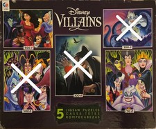 Disney villains jigsaw for sale  Horseshoe Bend