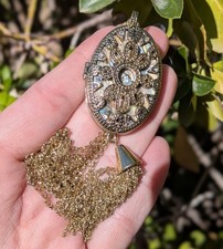 Gold toned shell for sale  Carlsbad