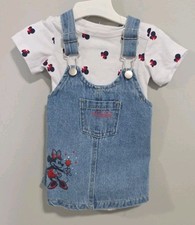 Camiseta e blusa jeans Disney bebê meninas 0/3 meses nova sem etiquetas comprar usado  Enviando para Brazil