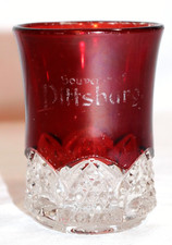 Vintage ruby stained for sale  Fort Collins