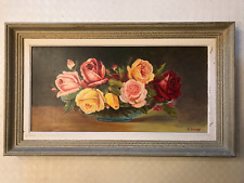 Tableau huile toile d'occasion  Montivilliers
